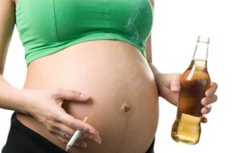 вредные привычки у беременной