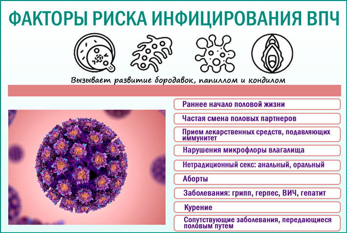 Папилломавирусная инфекция: факторы риска
