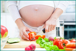 Здоровое питание беременной женщины
